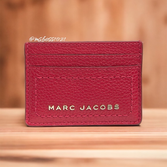 Marc Jacobs Small Crossbody Bag + Cardholder in Savvy Red BRAND NEW - Picture 5 of 6